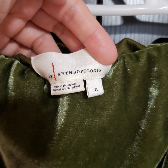 NWT Anthropologie Velvet Pencil Skirt, XL - Picture 5 of 14